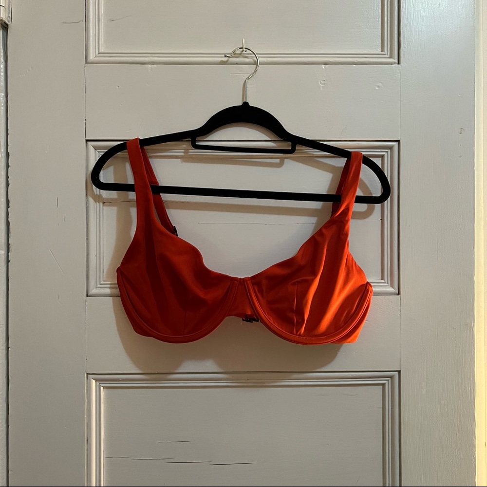 NWT Cuup Swim full set bikini lava size xxl